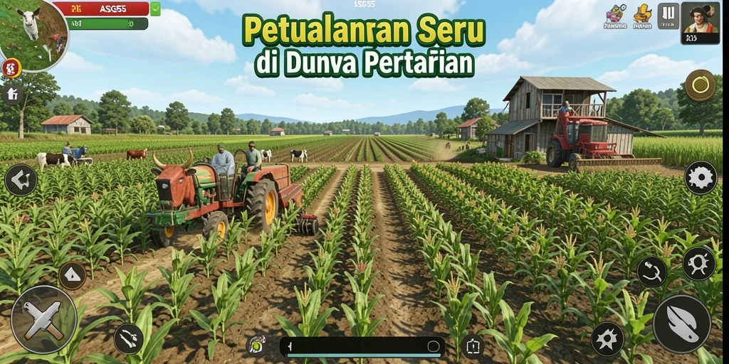 Gameplay seru dan interaktif di dunia pertanian ASG55.