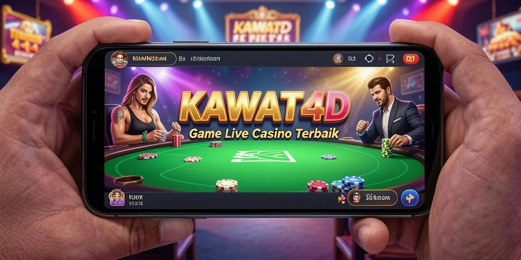 Gameplay seru dan interaktif di KAWAT4D Live Casino.