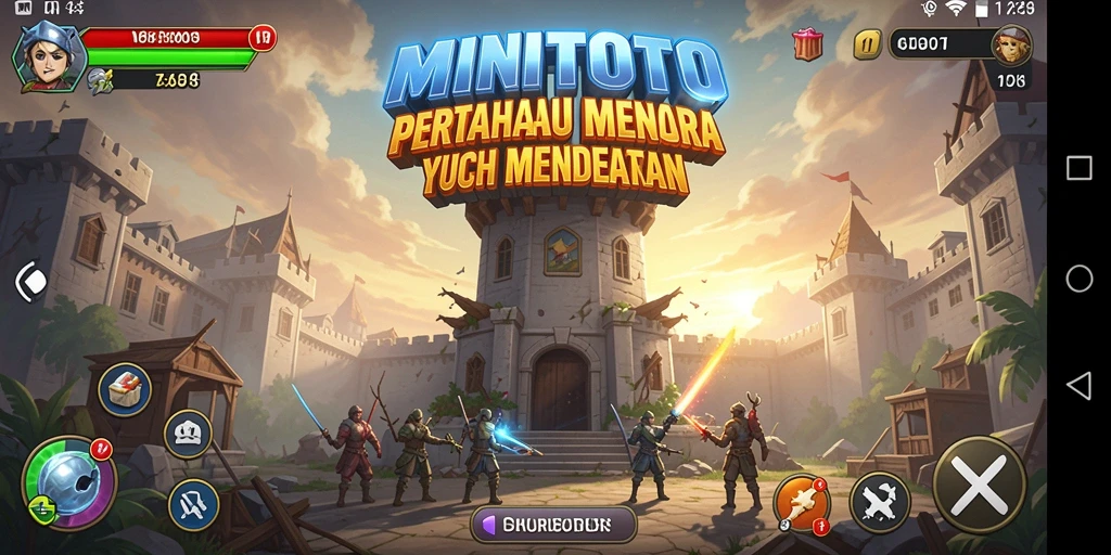 Screenshot MINITOTO menampilkan aksi Tower Defense yang menarik dan mendebarkan.